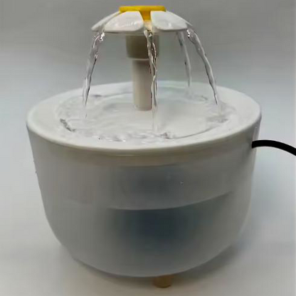Automatic Pet Water Fountain – 1.2L with Filter, USB Rechargeable