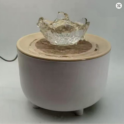 Automatic Pet Water Fountain – 1.2L with Filter, USB Rechargeable