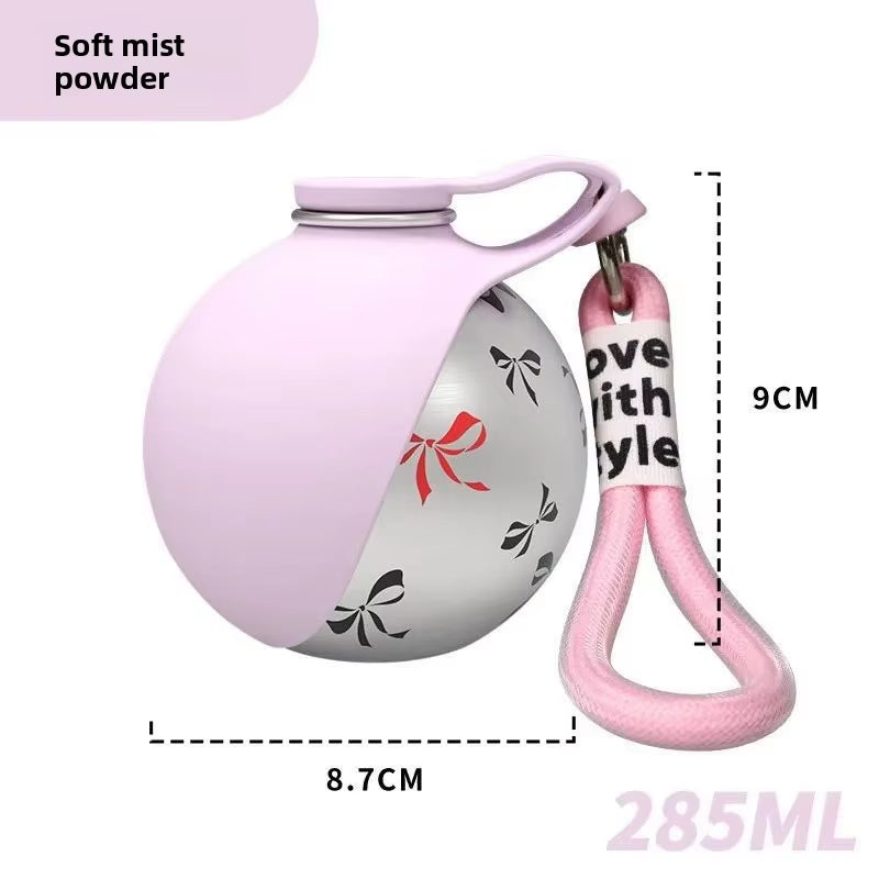 Portable Stainless Steel Leak-Proof Outdoor Travel Folding Silicone Bowl Drinker for Cats Dogs Wholesale Pet Water Bottle