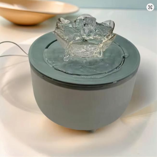 Automatic Pet Water Fountain – 1.2L with Filter, USB Rechargeable